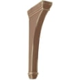 thumbnail image 1 of 2 1/4"W x 7"D x 14"H Stockport Wood Vintage Decor Bracket, Weathered Brown, 1 of 6