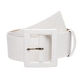 thumbnail image 1 of 2 1/4" Wide Ladies High Waist Faux Crocodile Print Patent Leather Fashion Belt, 1 of 3