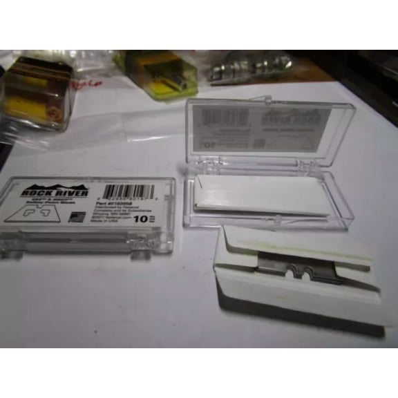 2-1/4" X 0.025" High Carbon Steel Safety Point Utility Blade Qty 20