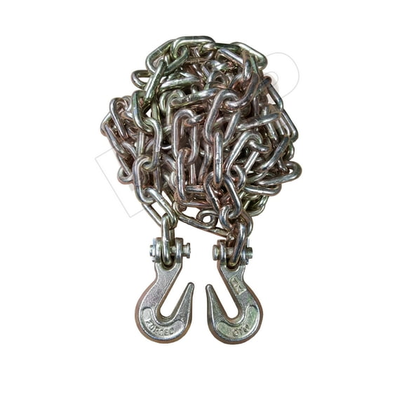 (2) 1/4" x 12' Tow Chain with Hooks 0900146