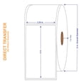 thumbnail image 1 of 2-1/4" x 2" White Direct Print Thermal Labels, 1370 per roll (4 Rolls per Carton), 1 of 1