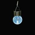 thumbnail image 1 of 2 1/4" x 3 1/2" Glass Ball Solar-Powered Hanging Lights Set - 6 Pc., 1 of 1