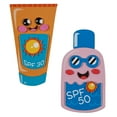 thumbnail image 1 of 2 1/4" x 4" Silly Sunscreen Characters Magnet Craft Kit - Makes 12, 1 of 1