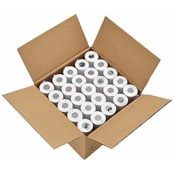 2 1/4'' x 50' Receipt Paper Rolls POS Thermal Paper Cash Register Paper Rolls for Credit Card Machine(350 Rolls)