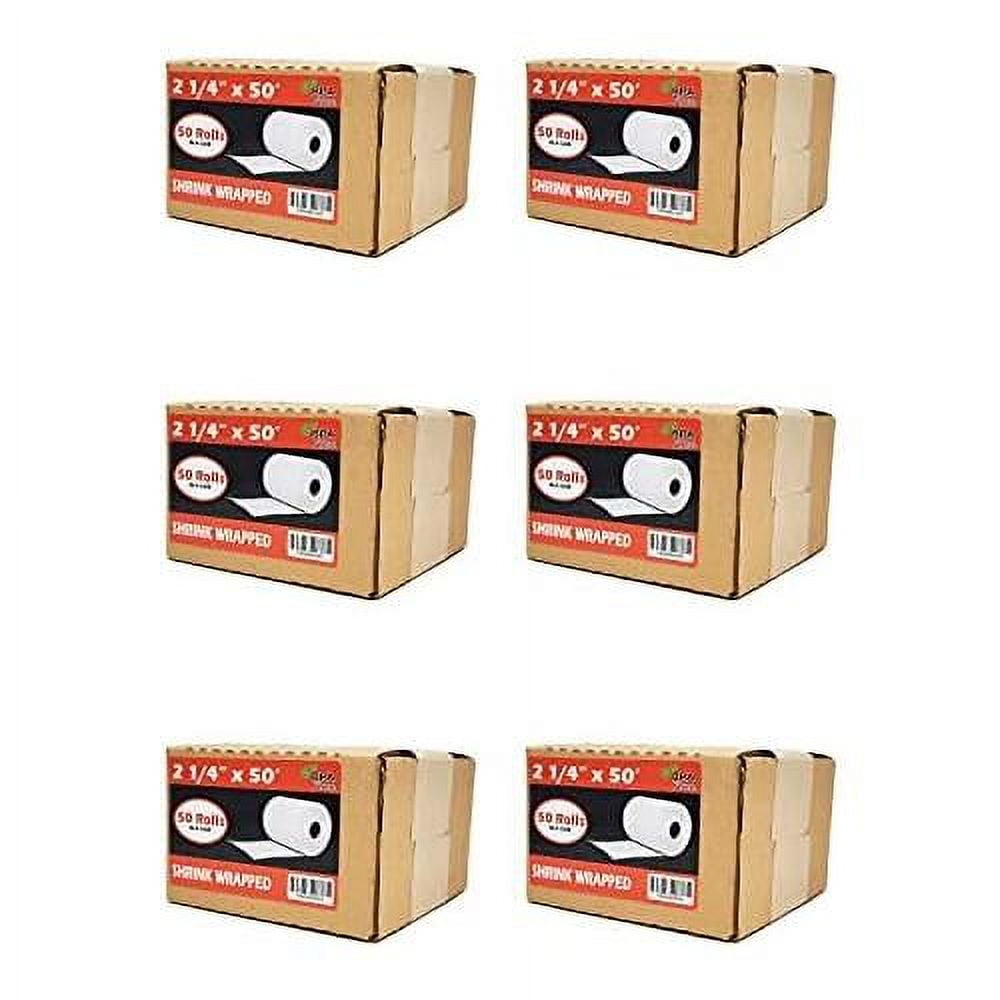 2 1 4 X 50 Thermal Paper Rolls 50 Rolls X 6 Cases Pax A920 Verifone 2-1-4-x-50-thermal-paper-rolls-50-rolls-x-6-cases-pax-a920-verifone