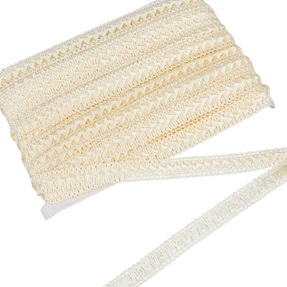 2-1/5 Inch White Crinkle Chiffon Ribbon 15 Yards Tulle Solid Roll Organza Silk Sheer Ribbons Woven for Gift Wrapping Wedding Bouquet Home Decor Hair Accessories Handmade DIY Decoration