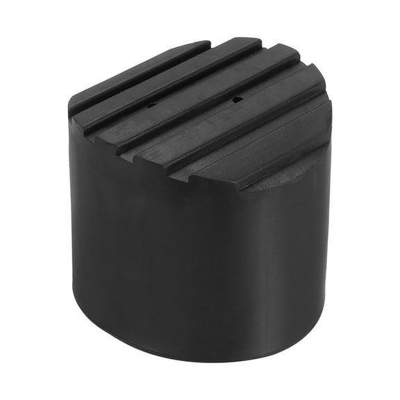 2.1"/52mm Ladder Non Slip Feet for Telescopic Folding Extension Ladder Protection, Black, 1 Pack