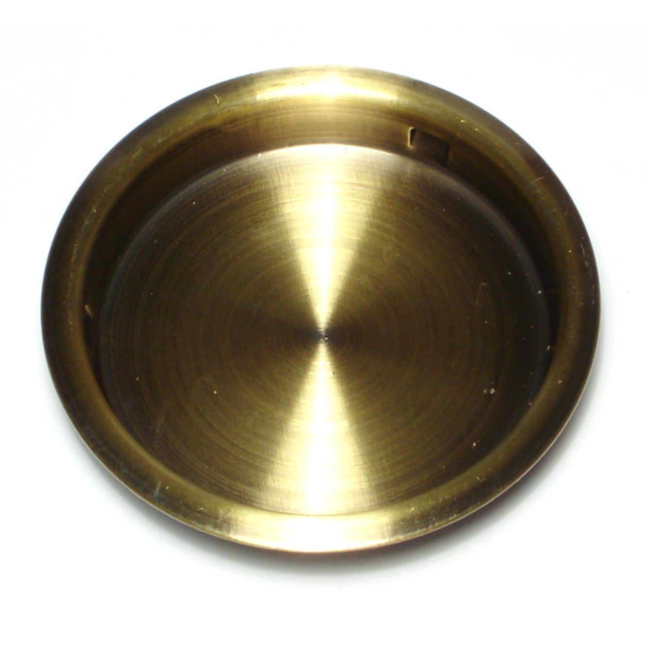 2-1/8" Antique Brass Flush Pulls PKB-128 (3 pcs.)