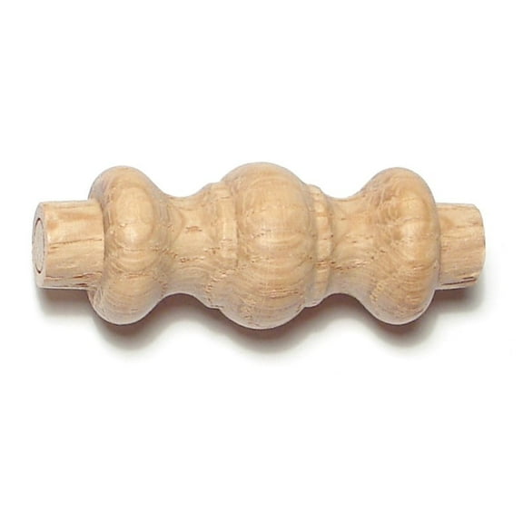 2-1/8" Oak Wood Gallery Rail Spindles SPNDL-101 (10 pcs.)