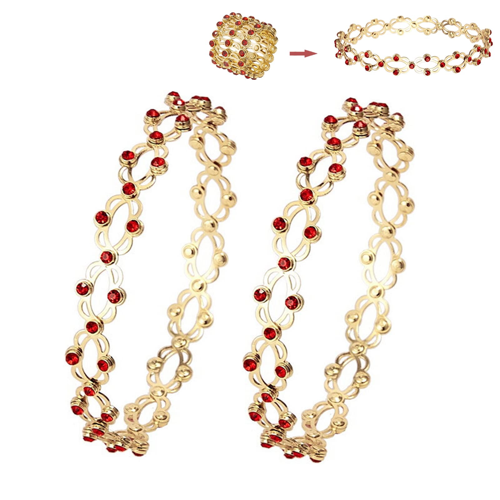 2 in 1 Adjustable Therapy Transforming Bracelet Ring, Magic 2