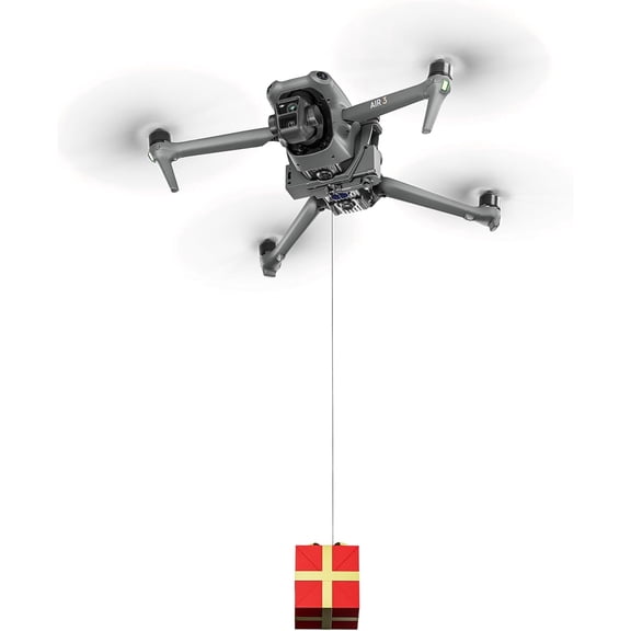 (2 in 1)Airdrop System for DJI Mini 3 Pro Drone Accessories,Thrower Payload Dropper Transport Device Wedding Ring Gift Deliver Life Rescue Compatible With DJI Mini 3 Accessories Landing Gear
