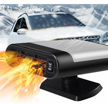 2 in 1 Auto Heater Fan,Portable Car Heater,Automotive Cooling Fan,Rotatable Car Defroster,Fast Heating Defrosts Defogger Vehicle Heat Cooling Fan Auto Heater