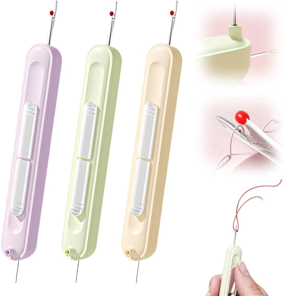 Thread Ripper 2025 2 in 1 Automatic Needle Threader Seam Ripper, 2025 New Sewing Needle ...