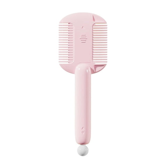 2 in 1 Baby Haircut and Hairdressing Comb with Rounded Teeth Gentle for Delicate Scalp Portable Grooming Tool for Toddler Bangs and Broken Hair Multiple Colors Available