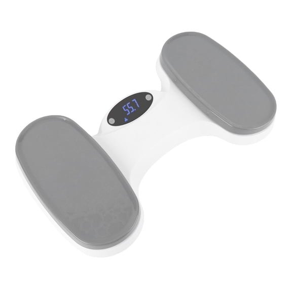 2 in 1 Body Weight Scale Twisting Waist Exercise Equipment with LED Display, Portable Ab Workout Board & Compact Core Sculpting Twister for Larger Feet (20.8 x 12.5 x 3.1 Inches / 53 x 32 x 8 cm)