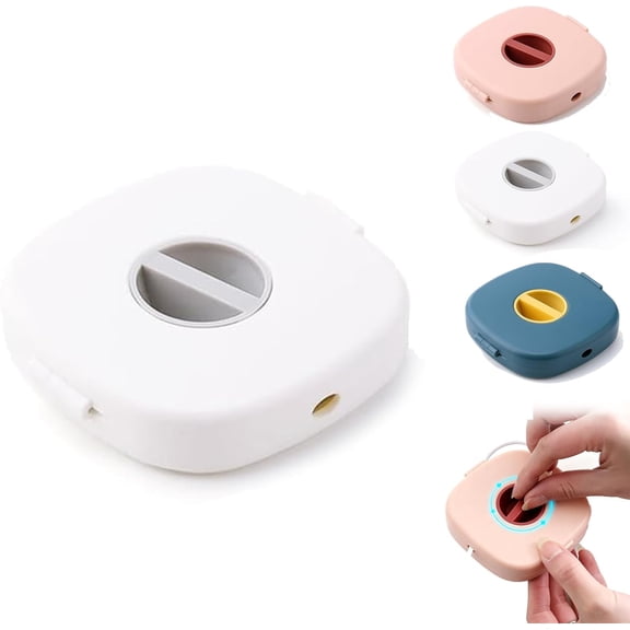 2 in 1 Cable Winder with Phone Stand, Durable Cable Organizer and Charging Stand, Cord Cable Winder Organizer with Phone Stand Rotate, for Charging Cable Case Earphones USB Wires (White)