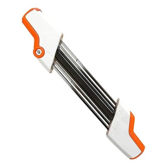 2 IN 1 Chainsaw Sharpener,Chain Saw Sharpener Tool,Chainsaw File Chainsaw Sharpening Kit for Stihl Chainsaw Chain,File Diameter 5/32" (4.0 mm),Easy File Chain Saw Sharpener Tool,5.5mm