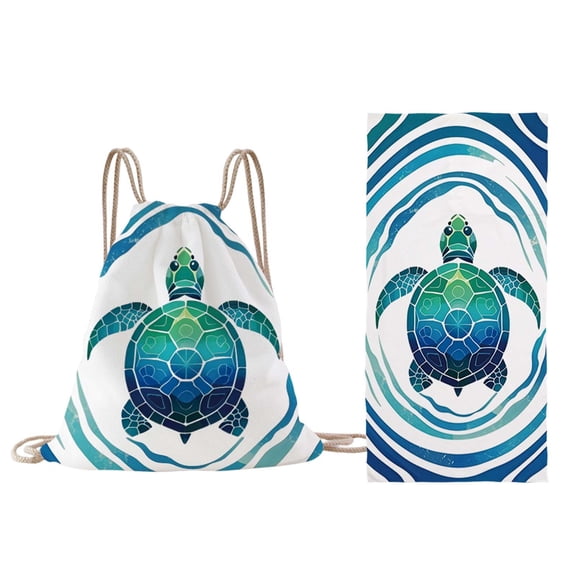 2 In 1 Convertible Towel Backpack Oversized Sand Microfiber Beach Travel Blanket With Inner Zip Pocket Lightweight Camping Kids Hiking Gear Campingzubehör Für Damen Outdoor School Hiking And Camping