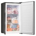 Temperature Controller Freezer 2.1 Cu.ft Upright Mini Freezer for Dorm Office Kitchen Bedroom Black ...