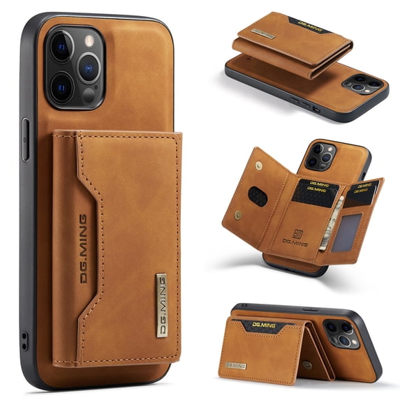 2 in 1 Detachable Back Cover Compatible with iPhone 14 Plus Case 2022, iPhone 14 Plus Wallet Case with Card Holder Leather Pocket Slim Phone Cases 6.7''