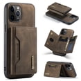thumbnail image 1 of 2 in 1 Detachable Back Cover Compatible with iPhone 14 Pro Max Case 2022, iPhone 14 Pro Max Wallet Case with Card Holder Leather Pocket Slim Phone Cases 6.7'', 1 of 8