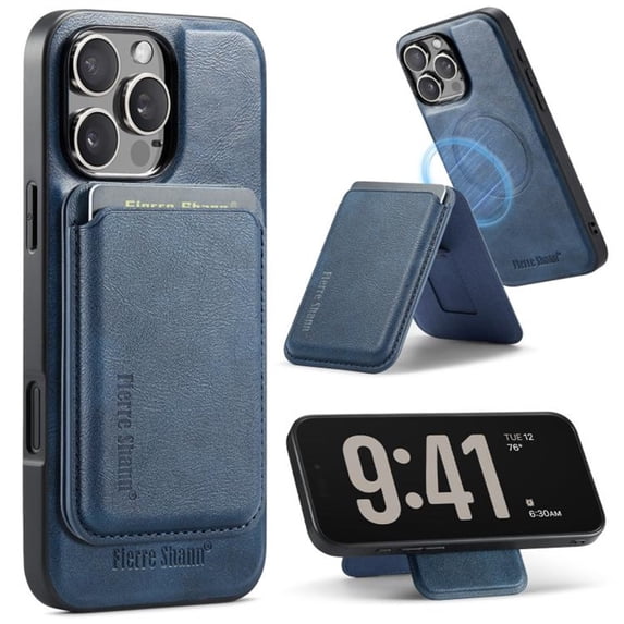 Push Out Solution 2 in 1 Detachable Magnetic Wallet Case for iPhone 14 Pro Max, RFID ...