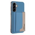 thumbnail image 1 of 2 in 1 Detachable PU Leather Wallet Case Compatible with Samsung Galaxy A26 5G, RFID Blocking Magnetic Shockproof Protective Phone Cover Stand + Card Holder, Support Wireless Charging, Lightblue, 1 of 11