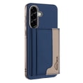 thumbnail image 1 of 2 in 1 Detachable PU Leather Wallet Case Compatible with Samsung Galaxy A36 5G, RFID Blocking Magnetic Shockproof Protective Phone Cover Stand + Card Holder, Support Wireless Charging, Darkblue, 1 of 12