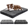 2 in 1 Dog Beds & Dog Cooling Mat Deluxe Crate Pad Plush Reversible
