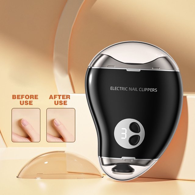 2 in 1 Electric Polishing Automatic Nail Clippers, 2024 New Electric