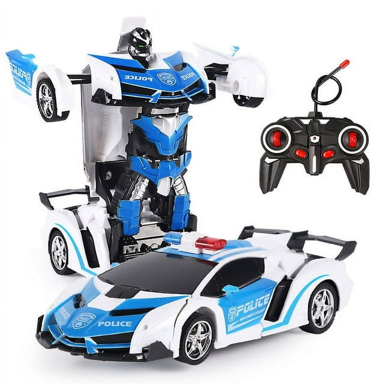 Remote control car that turns into a sale robot