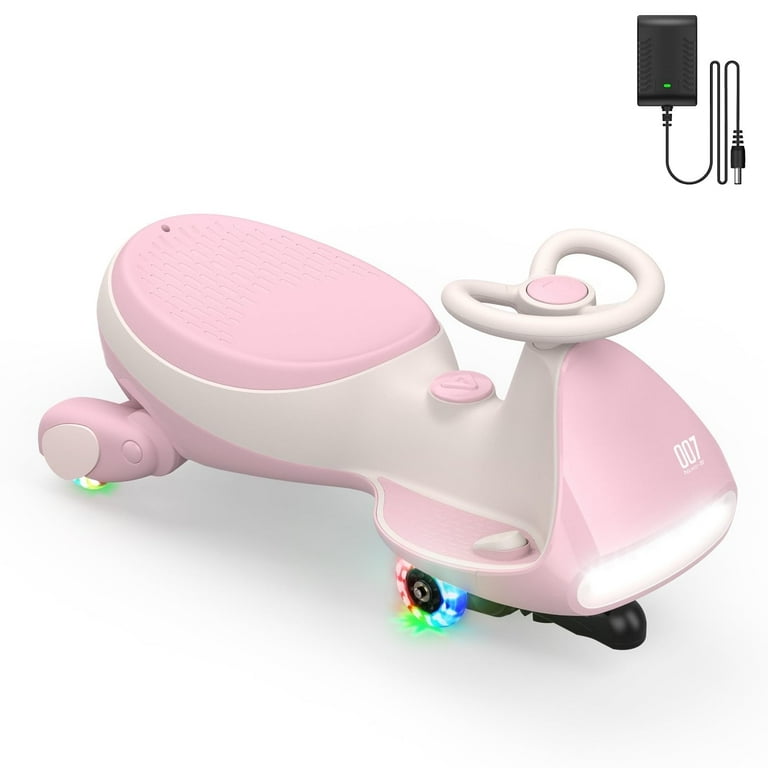 FanttikRide 6V Electric Wiggle Car, Rechargeable Battery, Pedal,