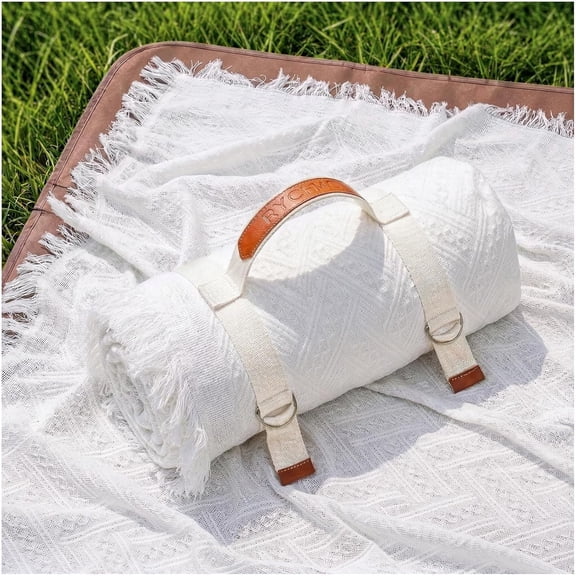 2 in 1 Extra Large Camping Blanket Outdoor Rug Picnic Yoga Mat Lightweight Car Essential Roadtrip Gadget Rv Accessories Glamping Gear Must Haves Hiking Stuff Backpacking Necessities Women Beach Gift