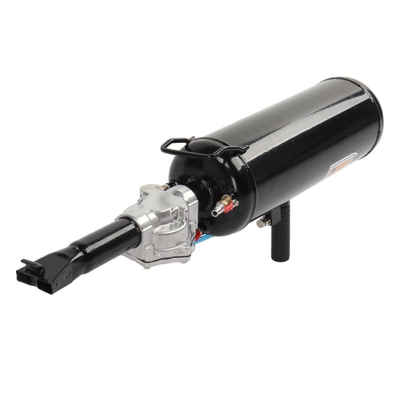 2.1 Gallon Heavy Duty Air Tire Bead Seater & Blaster with Pressure Gauge and Ergonomic Handle, Universal Fit for Car, SUV, Truck, ATV, Tractor, Trailer (Black)