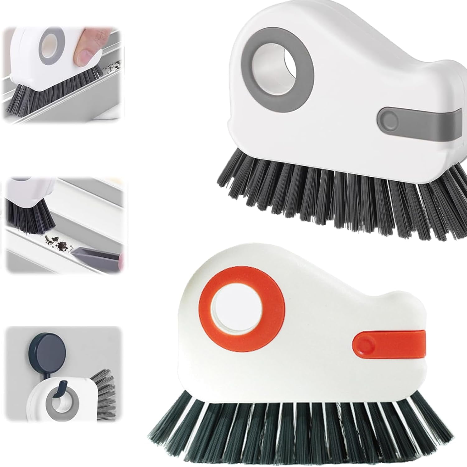 2 in 1 Groove Cleaning Brush Window Track Cleaning Tools, Multifunction ...