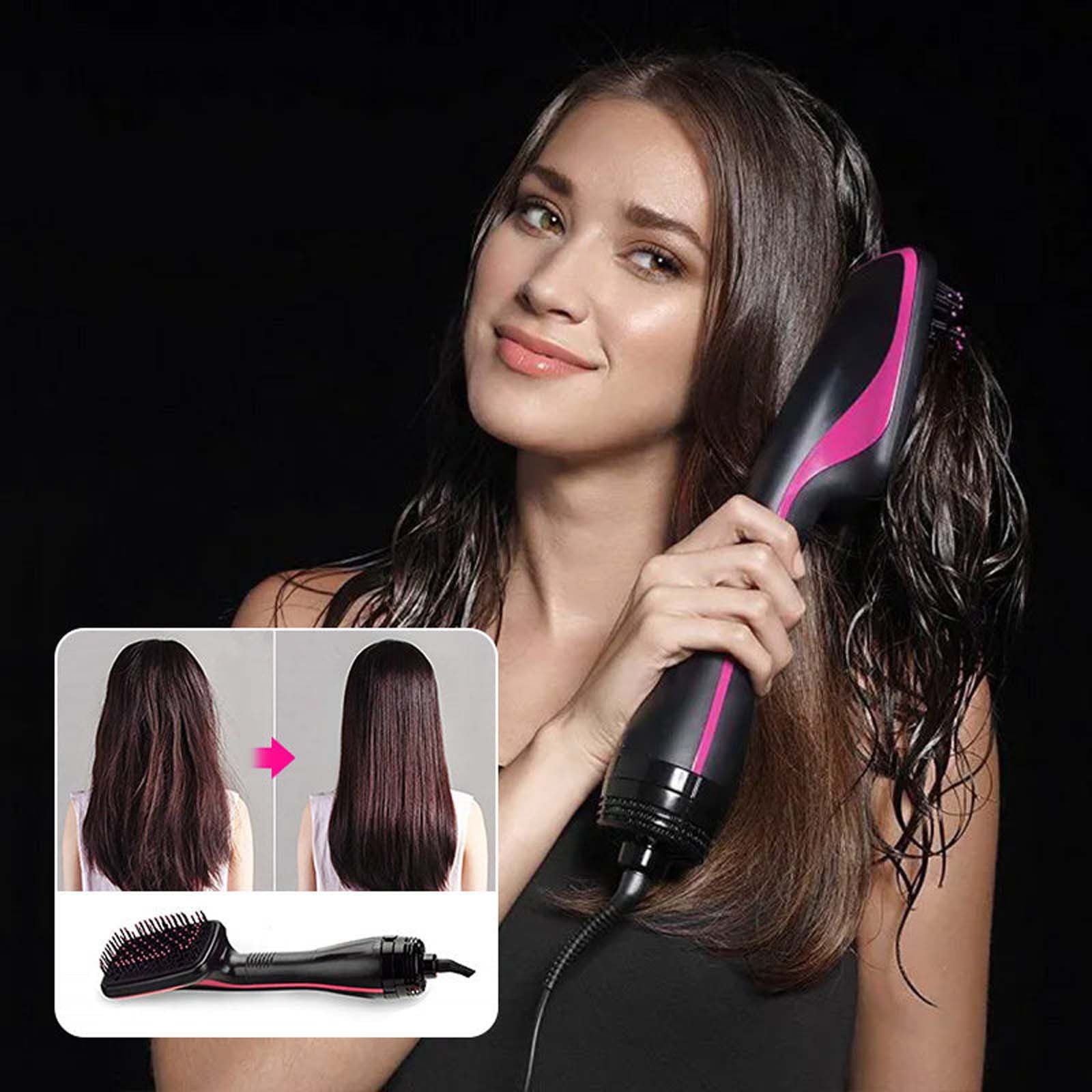 High factory Speed Hair Blower Brush Negative Ionic 7 In 1 Hair Curler Hair Dryer Comb