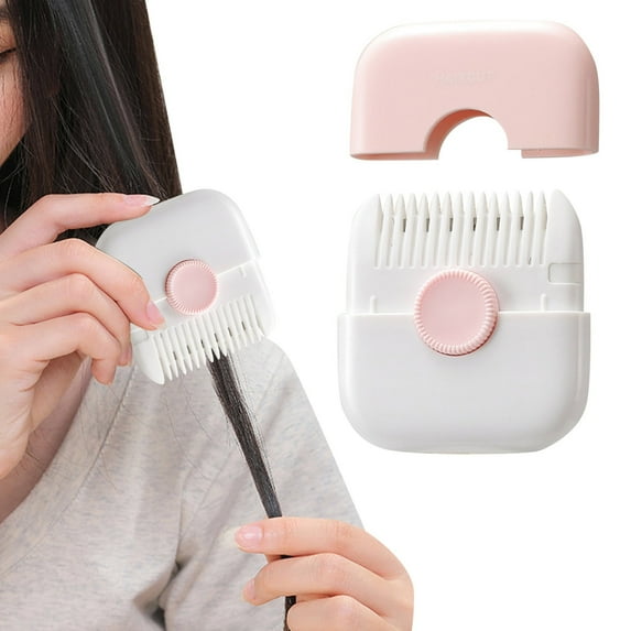 Hair Clipper for Styling 2 In 1 Trimmer with End Split Design Interchangeable Covers and Adjustable Settings for Precise Haircutting and Thinning