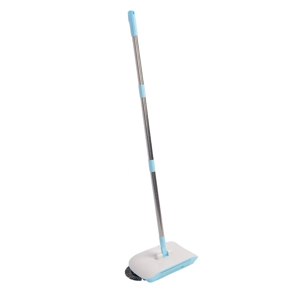 2 in 1 Hand Push Floor Sweeper and Hardwood Floor Mopping Cleaner with 180 Degree Rotating Head, Non Electric Manual Broom Sweeper Set for Home Kitchen Tile Marble Cleaning (40.2 in / 102 cm)