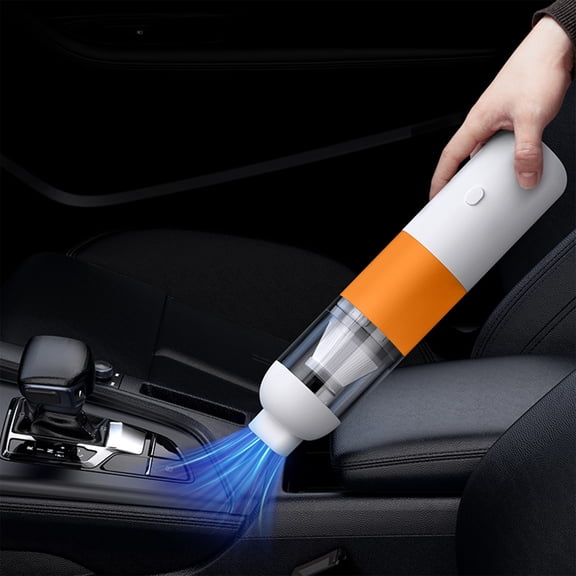 2 In 1 Handheld Car Vacuum Cleaner, 20000Pa Strong Suction USB Rechargeable Washable Filter Multi Nozzle Accessories, Portable Blower Vacuum for Car Interior Keyboard Crevice Home Dust Cleaning