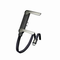 2 in 1 Invisible Holder Charger Cable 240W Fast Charging Cord with Built-In Phone Stand, 4.9FT 2 in 1 Braided Fast Charge Cable with Adjustable Phone Stand, T-Shaped Design Type-C for Phones 1PC 240w