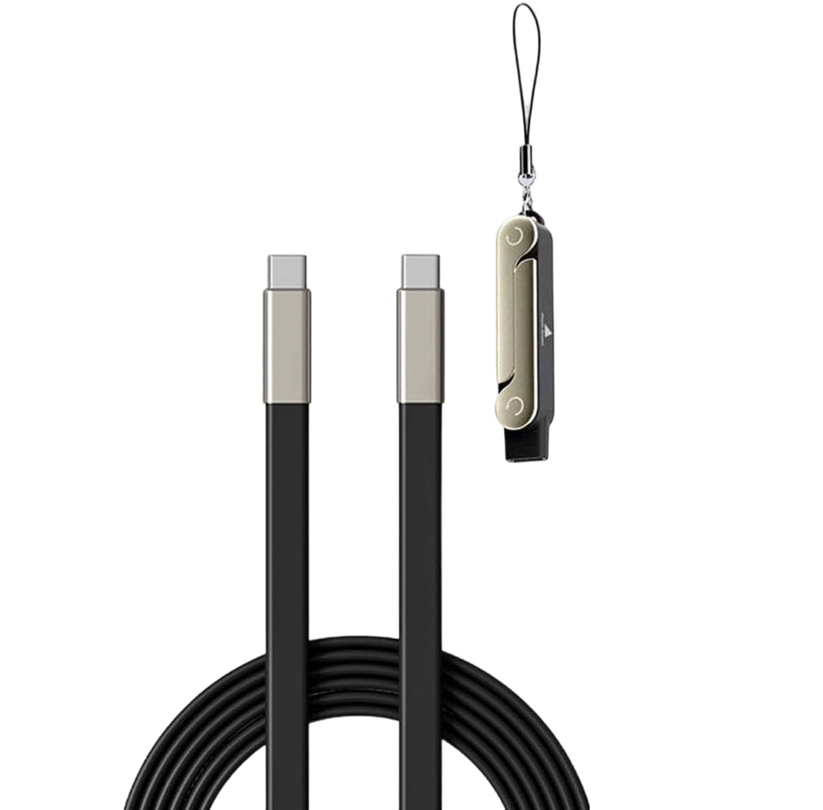 2 In 1 Invisible Holder Charger Cable With Stand, 240W Super Fast ...