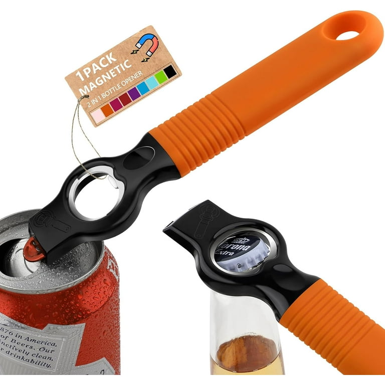 2 in 1 Magnetic Soda Can Tab Opener and Beer Bottle Opener Stick 