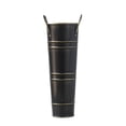 thumbnail image 1 of 2 - in - 1 Metal Umbrella Bucket for Entryway, Galvanized Rust - Resistant Umbrella Stand & Floral Vase, Multi - Use Organizer for Canes/Clubs, Design for Porch, Indoor & Office,B, 1 of 7