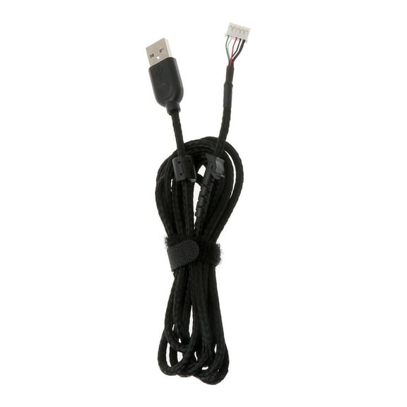 2.1 Meters USB Mouse Line Wire Cable Replacement Repair Accessory for Game Mouse