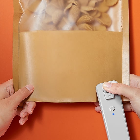 2 In 1 Mini Bag Sealer USB C Rechargeable Chip Bag Sealer Heat Seal 2 In 1 Bag Sealer And Cutter Portable Handheld Chip Bag Sealer Heat Sealer For Bag Food Storage