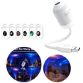 thumbnail image 1 of 2 In 1 Mini Galaxy Star Projector Night Light Starry Sky Projector with Ambient Lighting – Touch Control Bedside Decor for Relaxation Multiple Styles Available,with 6 Films, 1 of 10