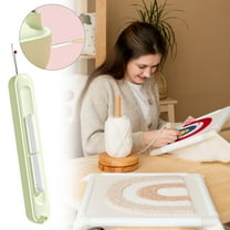 2 in 1 Needle Threader Seam Ripper,Needle Threader Seam Ripper,Retractable Seam Thread Stitch Remover,Multifunctional Thread Cutters Unpicker for Sewing Knitting Quilting Disassembly Supplies