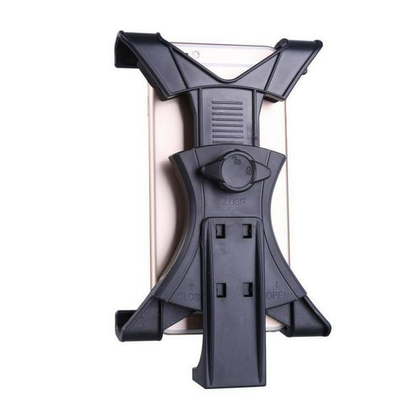 2 in 1 Phone iPad Pro Tripod Mount Adapter Adjustable Clamp Universal Tablet Holder Fits 7-10in iPad Air/Mini, MS Surface More for Monopod/Selfie Stick/Tripod Stand