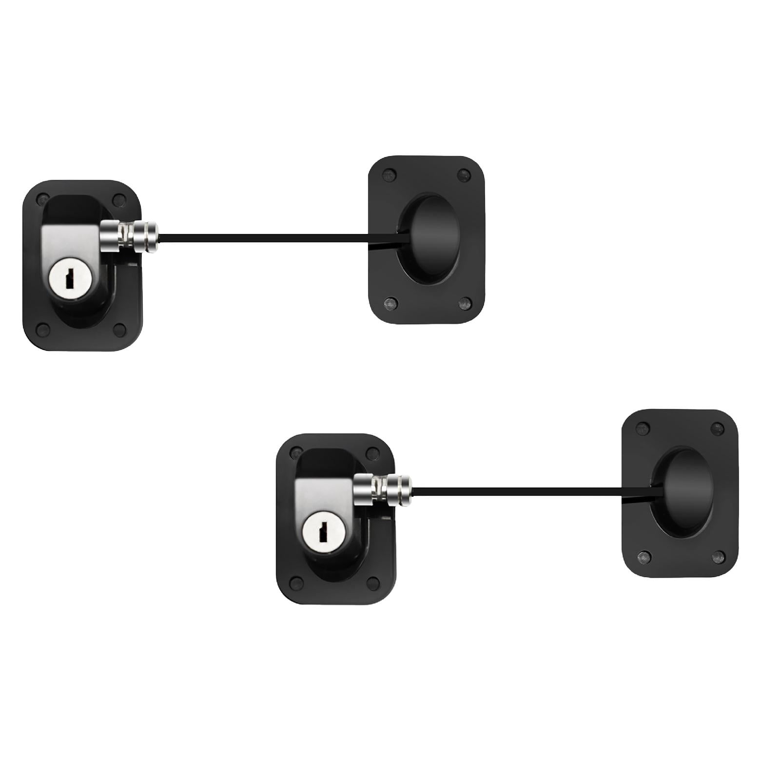 2/1 Piece Fridge Lock, Refrigerator Lock with Keys,for Fridge, Cabinet ...
