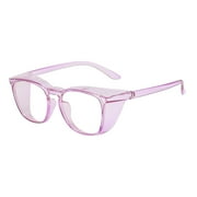 2/1 Pieces Safety Glasses Goggles for Women Girls Anti-Fog Glasses Protective Eyewear Clear Glasses Safety Goggles Scratch Resistant Regular Protective Eyewear